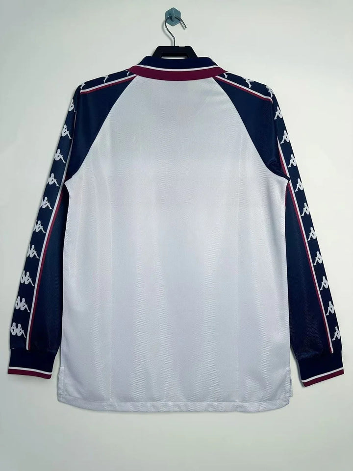 Camisa Retrô Manchester City 1997/98 Away - Manga Longa