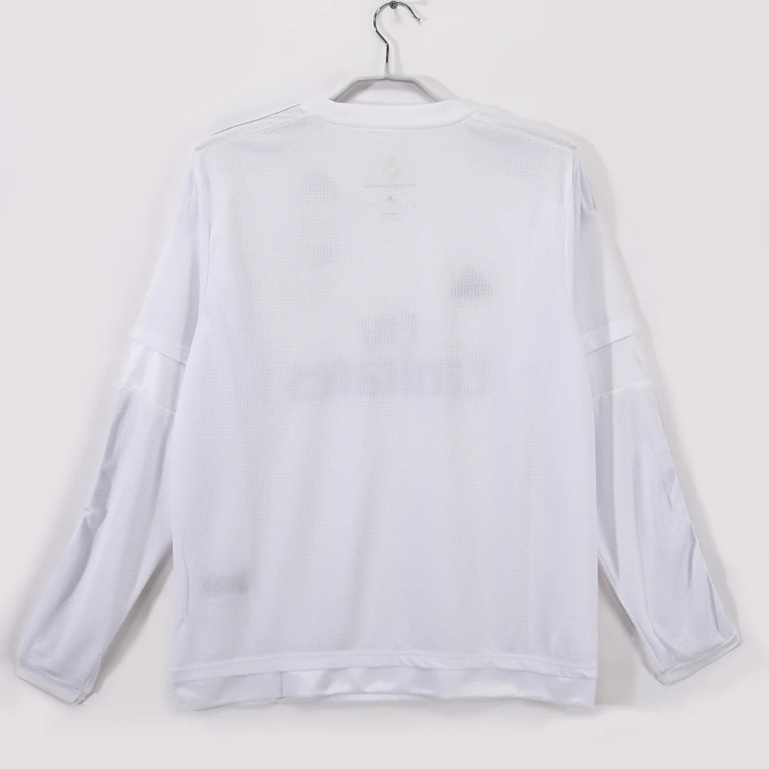Camisa Retrô Real Madrid 2015/16 Home - Manga Longa