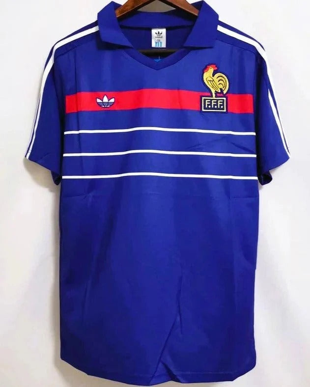 Camisa Retrô França 1984/85 Home - PLATINI #10
