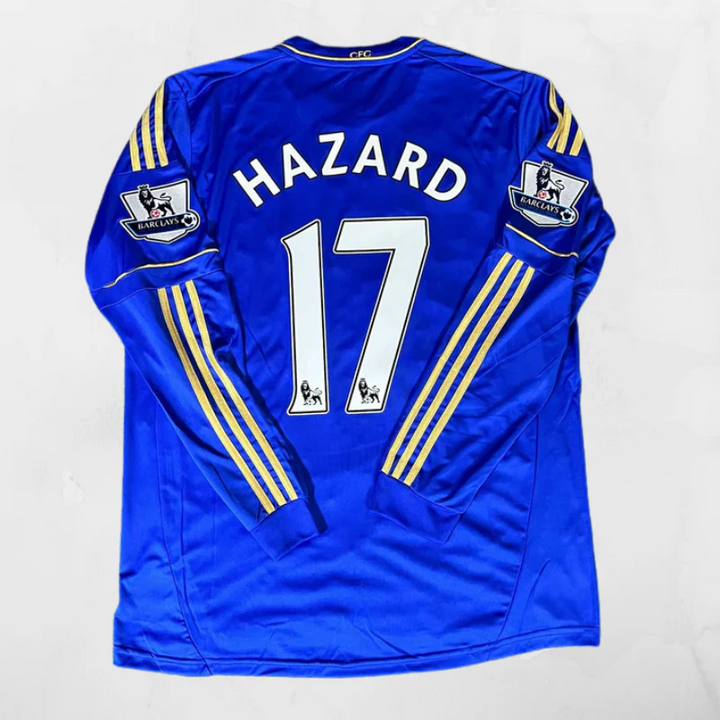 Camisa Retrô Chelsea 2012/13 Home - Eden Hazard #17 (+Patches)