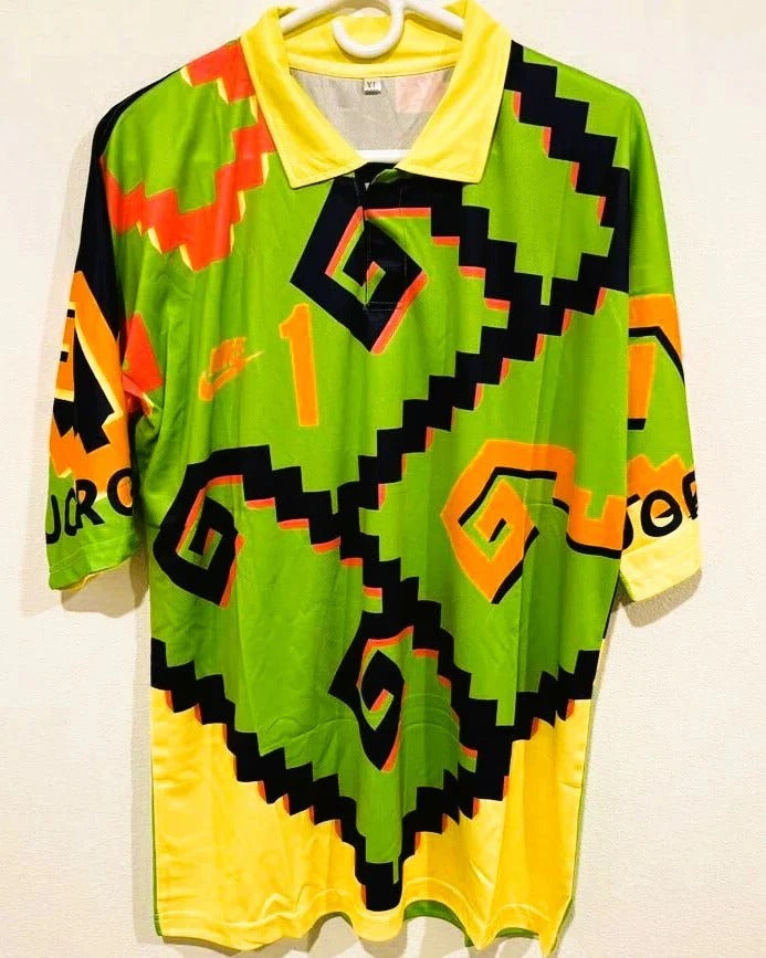 Camisa Retrô México 1994/95 Goleiro Home - CAMPOS #1