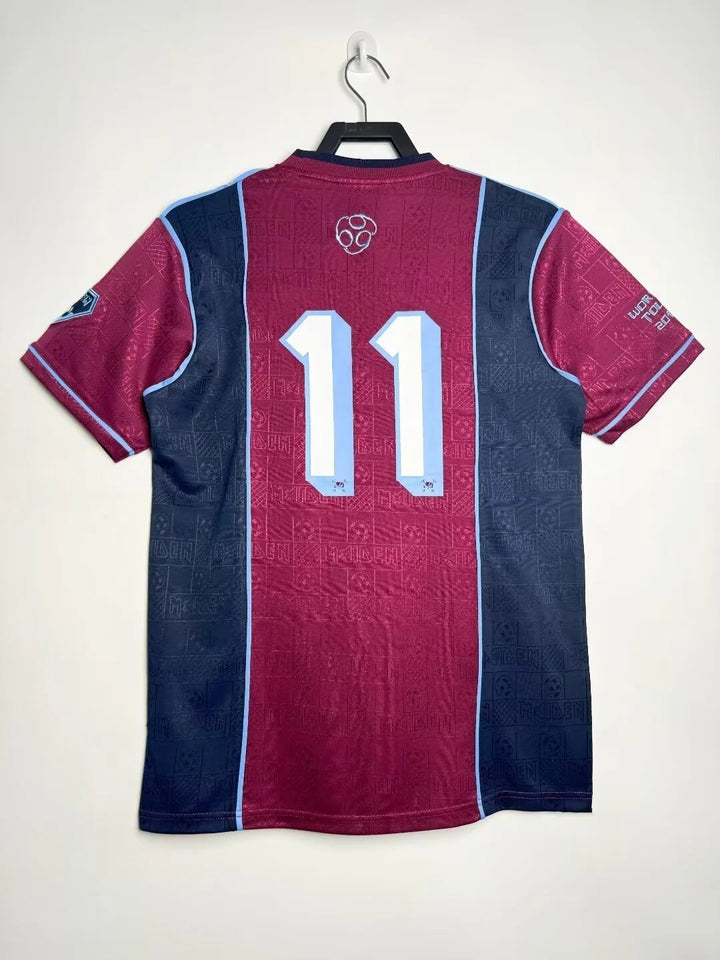 Camisa Retrô West Ham 2011 Iron Maiden