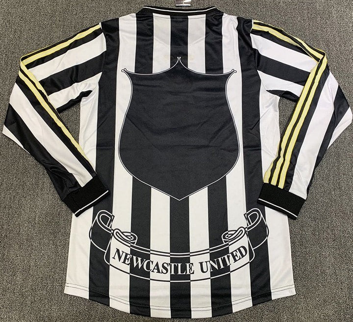 Camisa Retrô Newcastle 1997/99 Away - Manga Longa