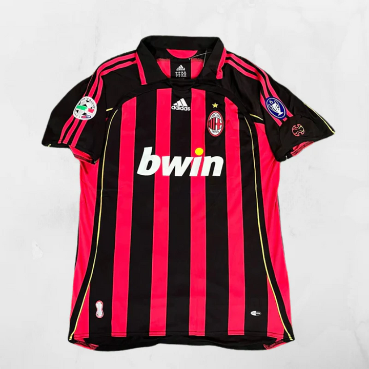 Camisa Retrô Milan 2006/07 Home - Paolo Maldini #3 (+Patches)