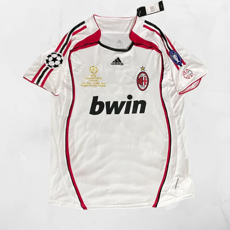 Camisa Retrô Milan 2006/07 Away - Paolo Maldini #3 (+Patches)