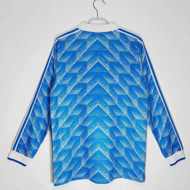 Camisa Alemanha Oriental 1998 Home - Manga Longa