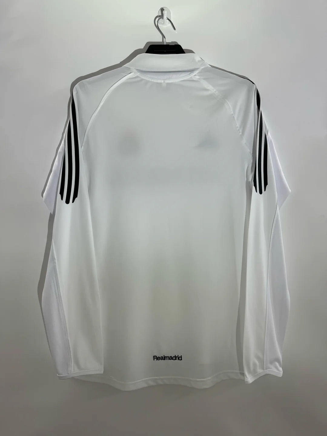 Camisa Retrô Real Madrid 2005/06 Home - Manga Longa