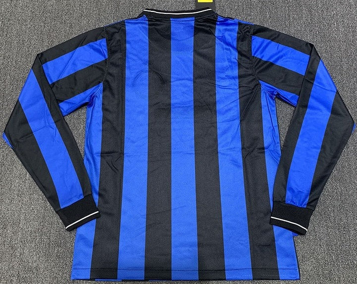 Camisa Retrô Inter de Milão 2009/10 UCL Home - Manga Longa