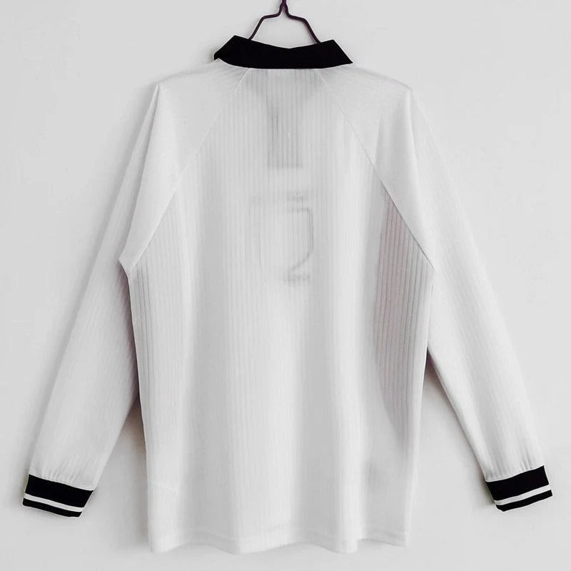 Camisa Retrô Inglaterra 1998 Home - Manga Longa