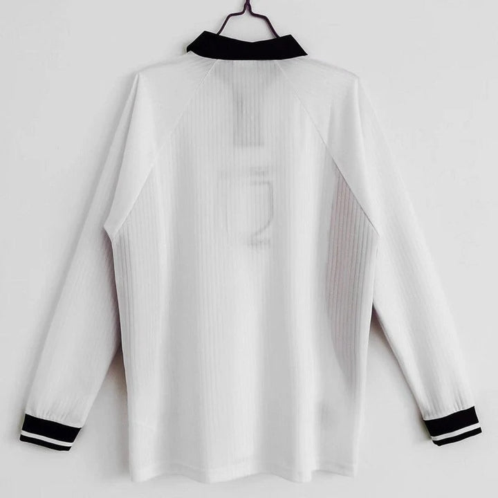 Camisa Retrô Inglaterra 1998 Home - Manga Longa