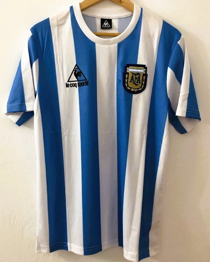 Camisa Retrô Argentina 86/87 Home - MARADONA #10