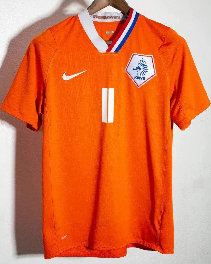 Camisa Retrô Holanda 2008/09 Home - ROBBEN #11