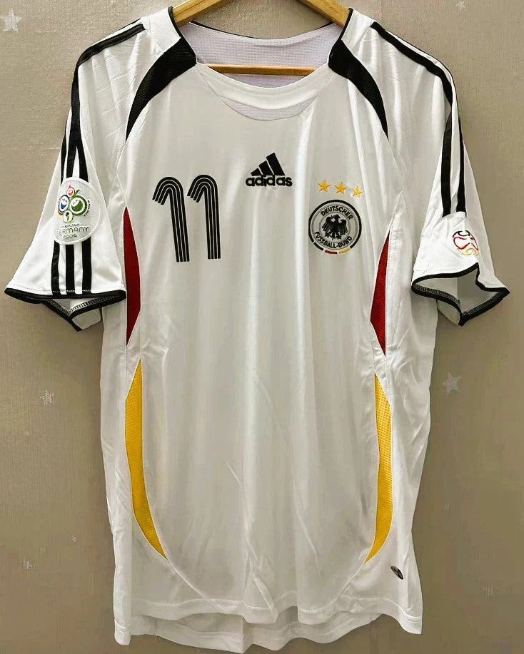 Camisa Retrô Alemanha 2006/07 Home - KLOSE #11 (+Patches)