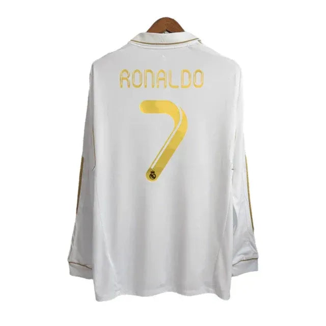 Camisa Retrô Real Madrid 2011/12 Home - Ronaldo #7 (+Patches)
