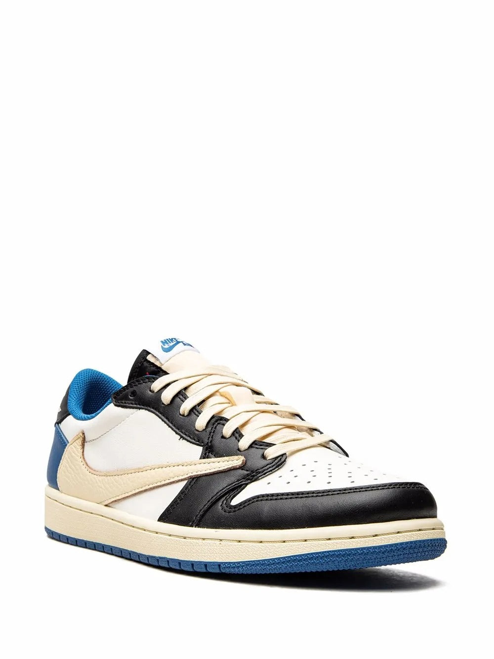Air Jordan 1 Low Travis Scott x Fragment - Creme/Azul/Preto