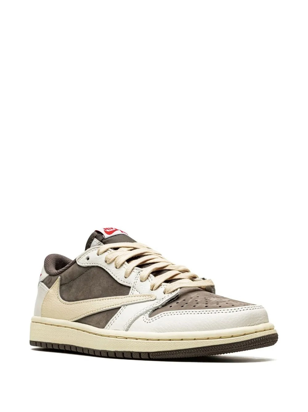 Air Jordan 1 Low x Travis Scott - Creme/Marrom Escuro