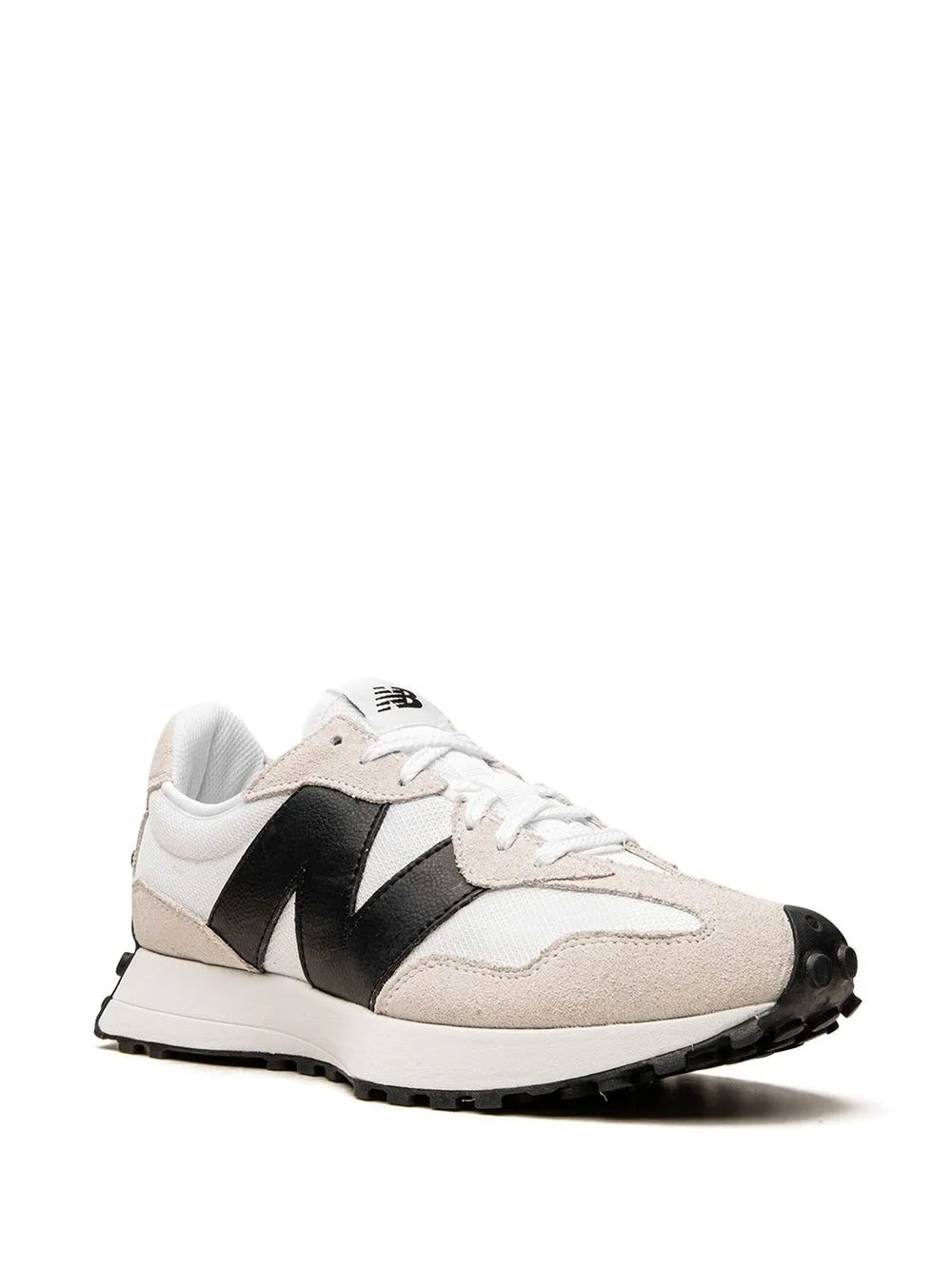 New Balance 327 - Branco/Preto/Bege Claro