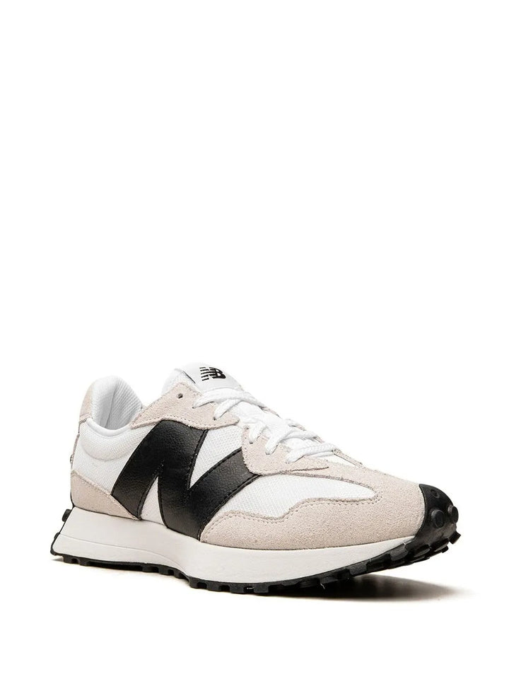 New Balance 327 - Branco/Preto/Bege Claro