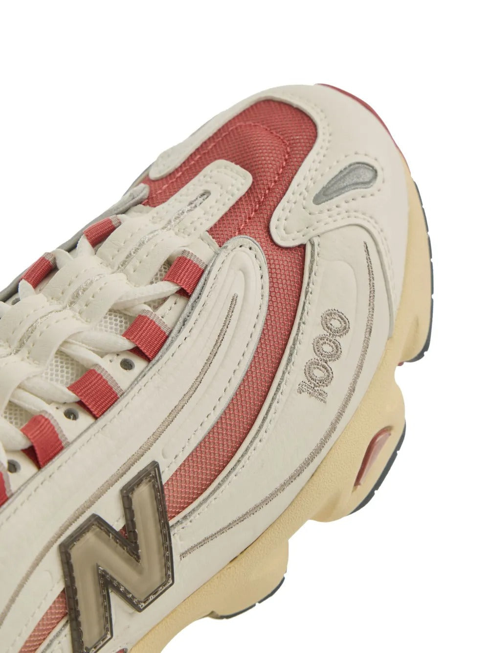 New Balance 1000 - Creme/Vermelho