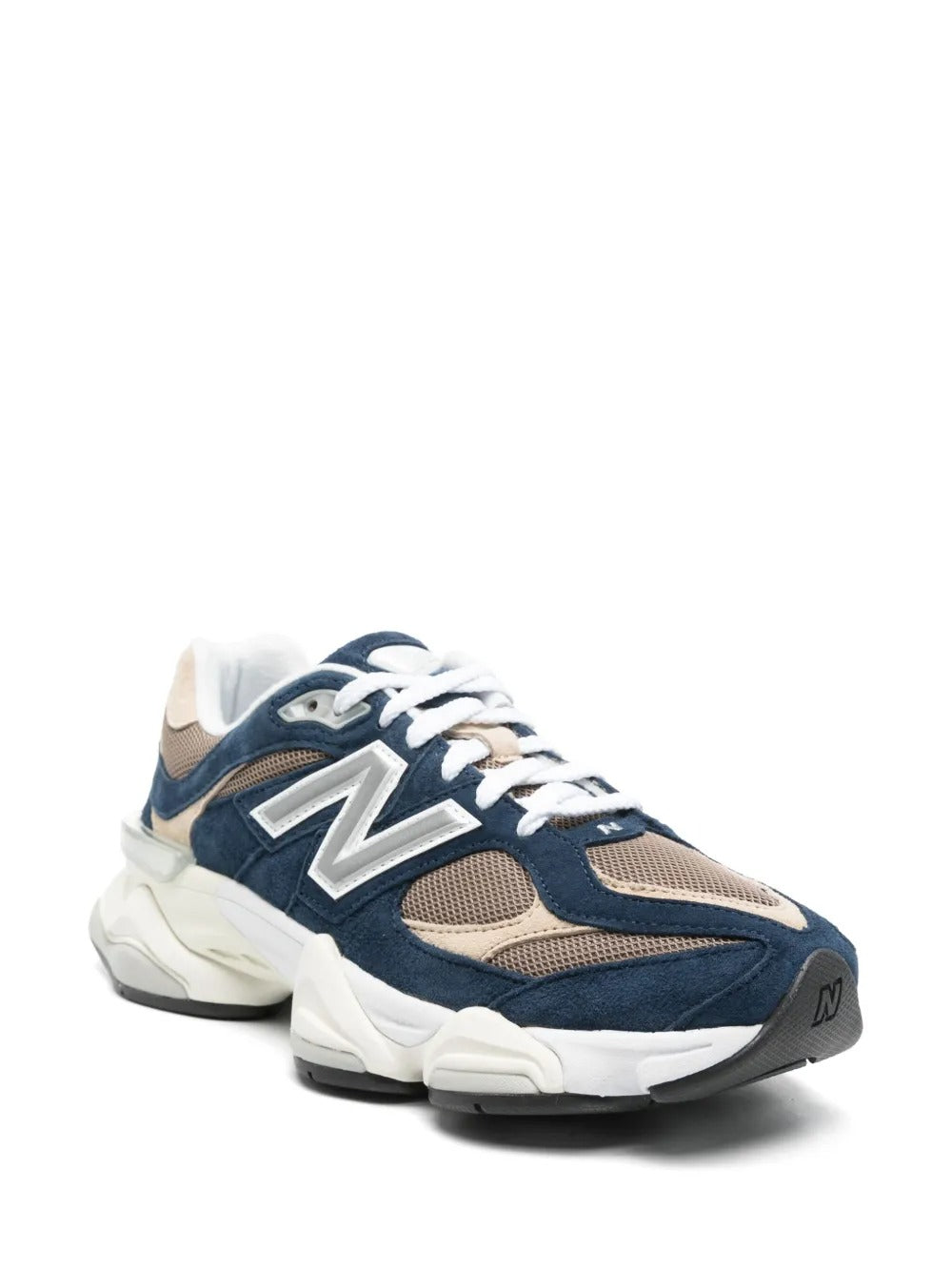 New Balance 9060 - Azul marinho/Bege/Marrom claro