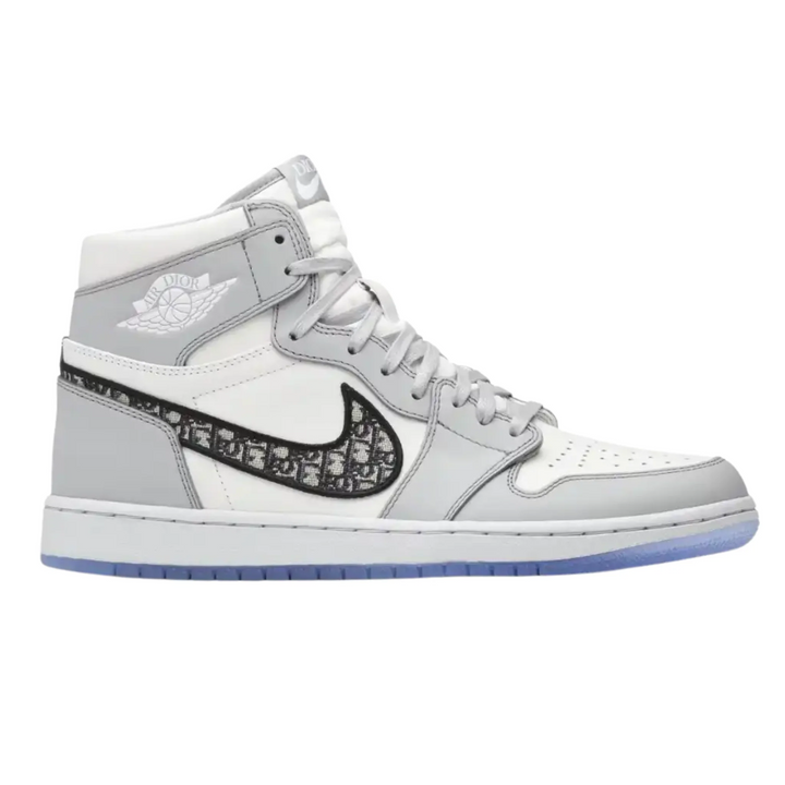 Jordan 1 Retro High Dior - Branco/Cinza Dior