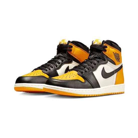 Jordan 1 Retro High Taxi Bico Amarelo