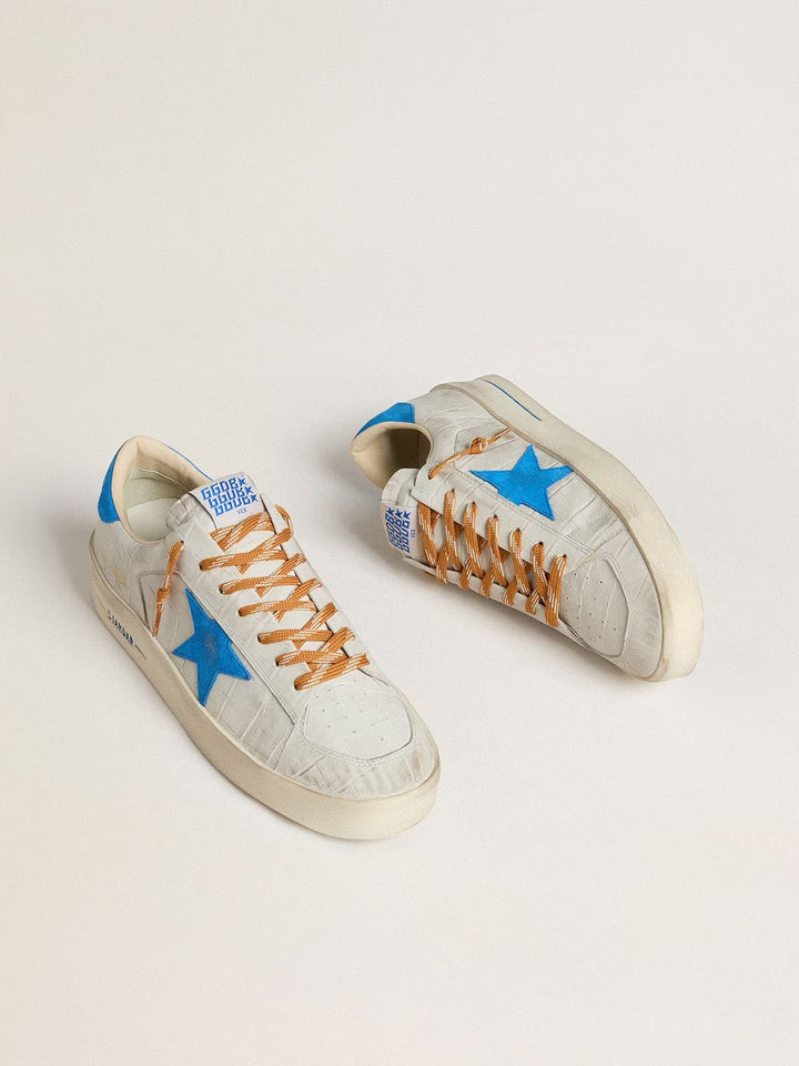Golden Goose Stardan – Branco/Azul