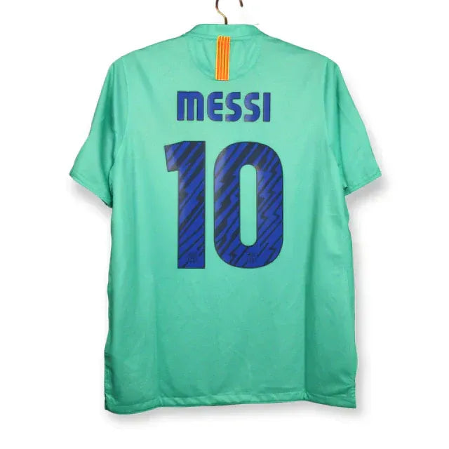 Camisa Retrô Barcelona Away 2010/11 - Messi #10 (+Patches)