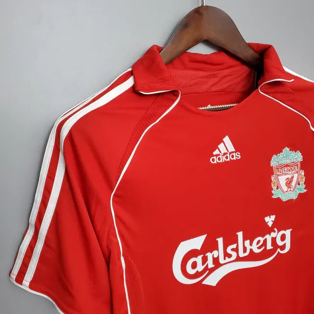 Camisa Retrô Liverpool 2006/08 Home (Pronta Entrega)