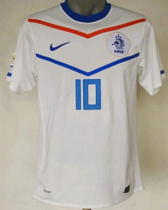 Camisa Retrô Holanda 2010/11 Away - SNEIJDER #10 (+Patches)