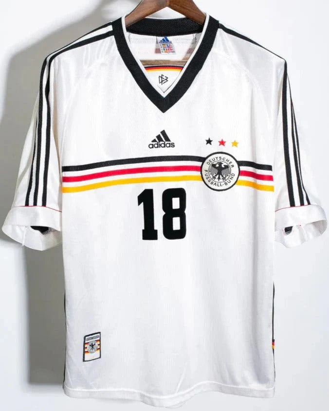 Camisa Retrô Alemanha 1998/99 Home - KLINSMANN #18