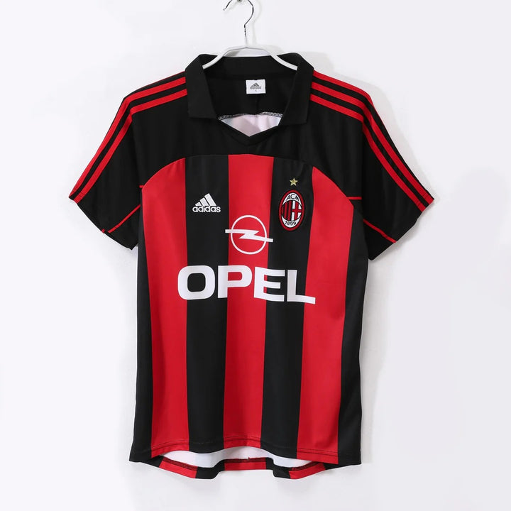 Camisa Retrô Milan 2000/02 Home