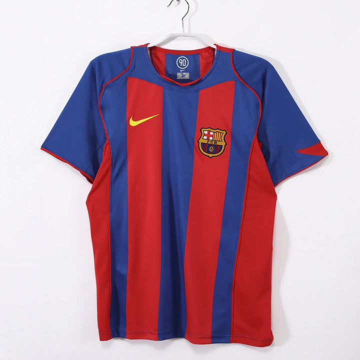 Camisa Retrô Barcelona 2004/05 Home