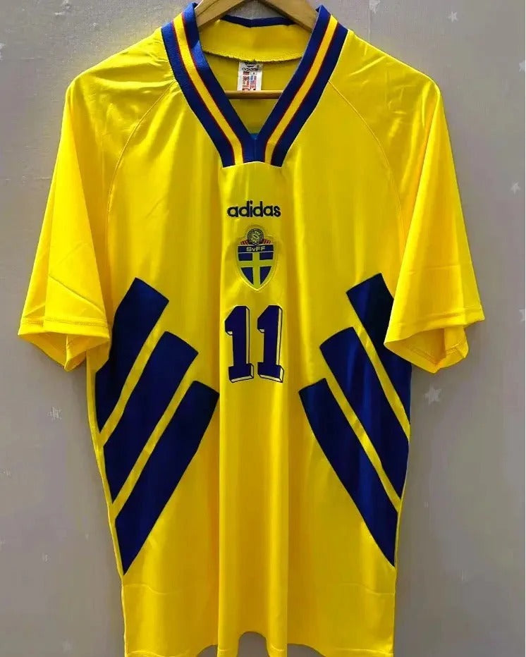 Camisa Retrô Suécia Home - BROLIN #11