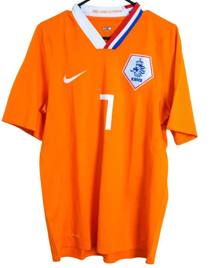 Camisa Retrô Holanda 2008/09 Home - VAN PERSIE #7