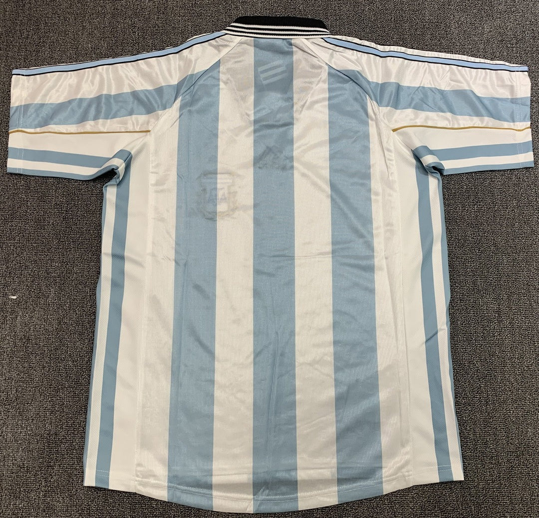 Camisa Retrô Argentina 1998 Home