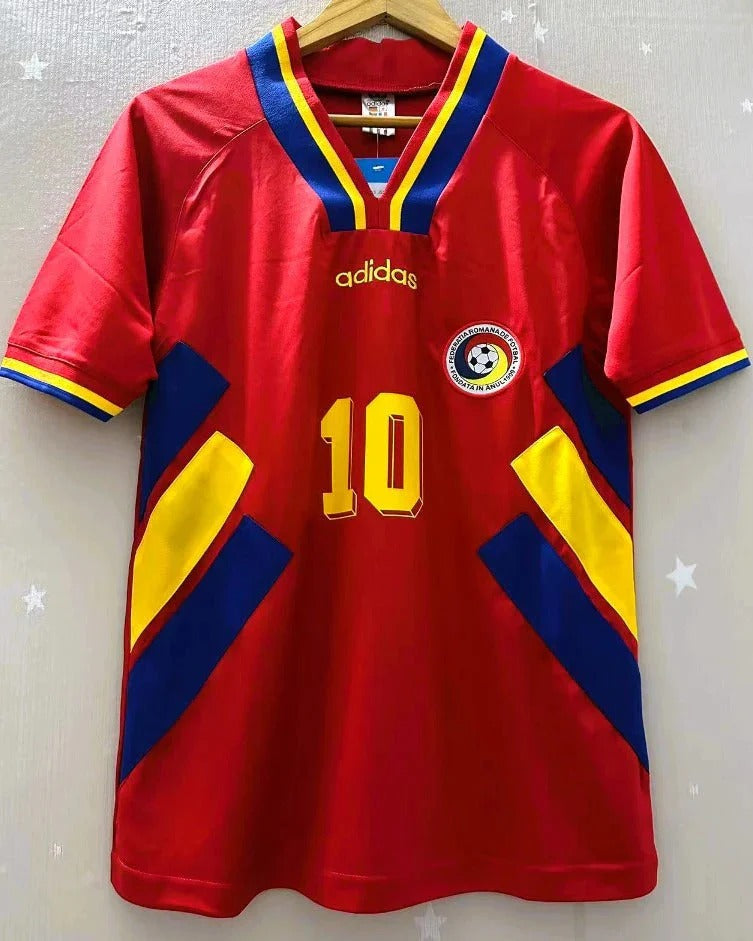 Camisa Retrô Romênia 1994/95 Away - HAGI #10