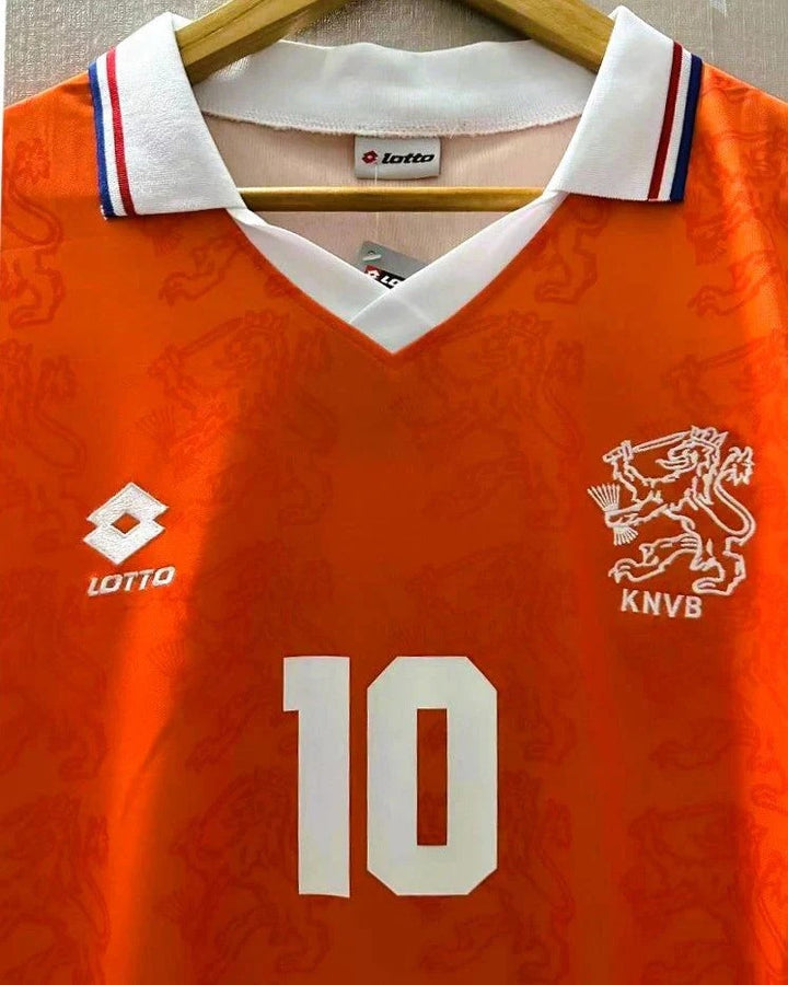 Camisa Retrô Holanda 1994/95 Home - BERGKAMP #10
