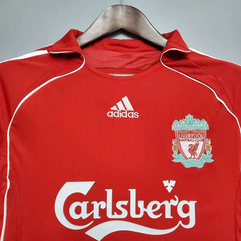 Camisa Retrô Liverpool 2006/08 Home (Pronta Entrega)
