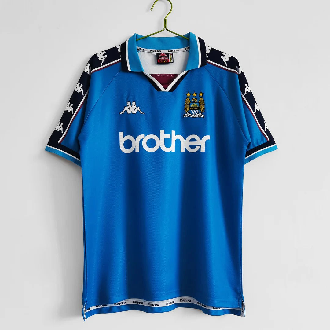 Camisa Retrô Manchester City 1997/98 Home