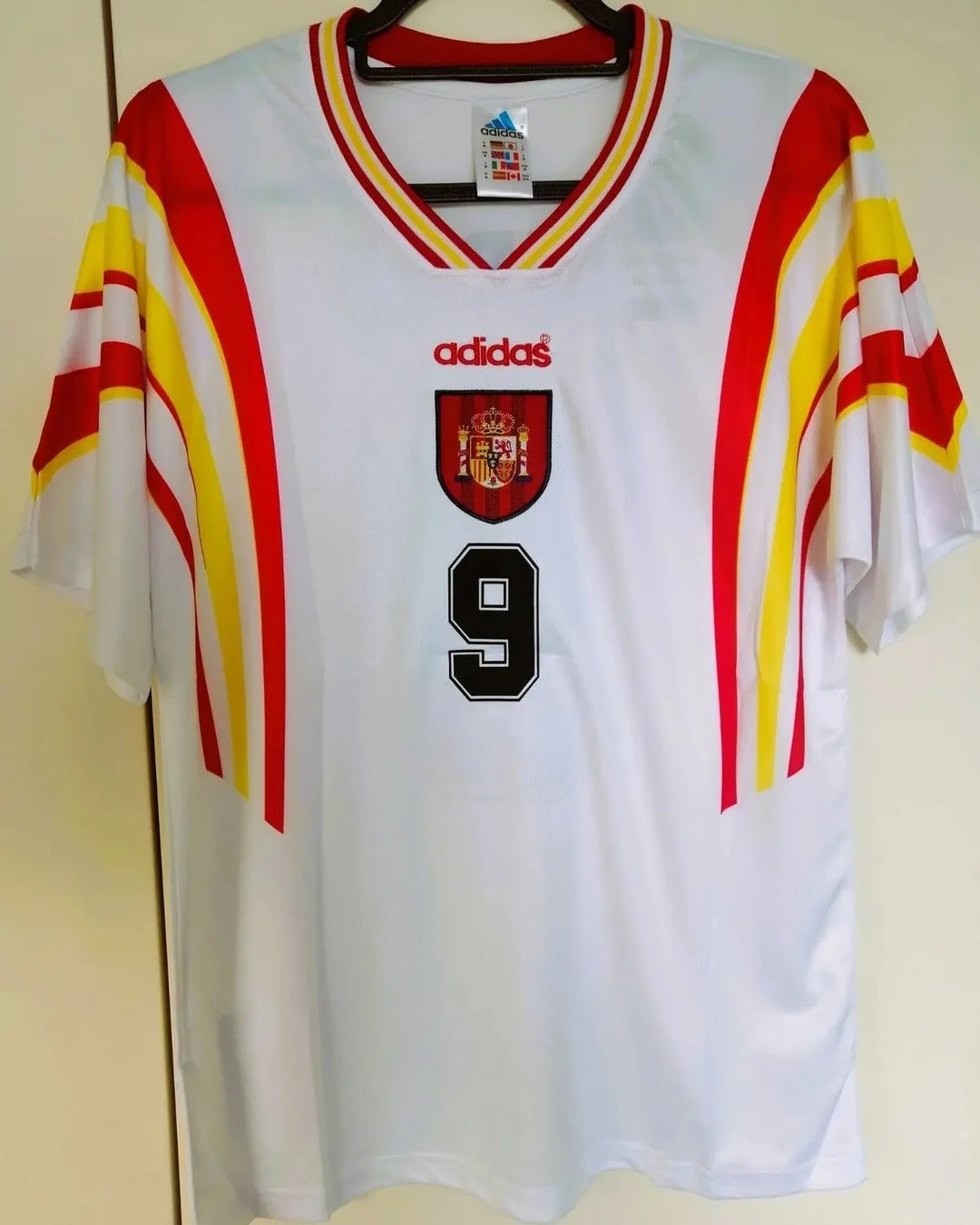 Camisa Retrô Espanha 1996/97 Third - HIERRO #9