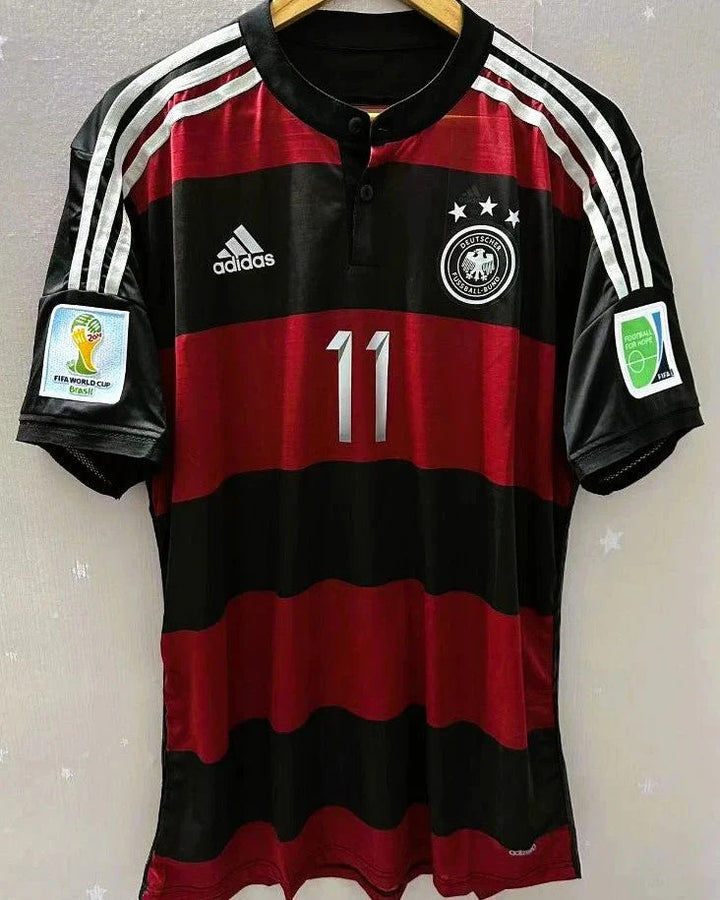 Camisa Retrô Alemanha 2014/15 Away - KLOSE #11 (+Patches)