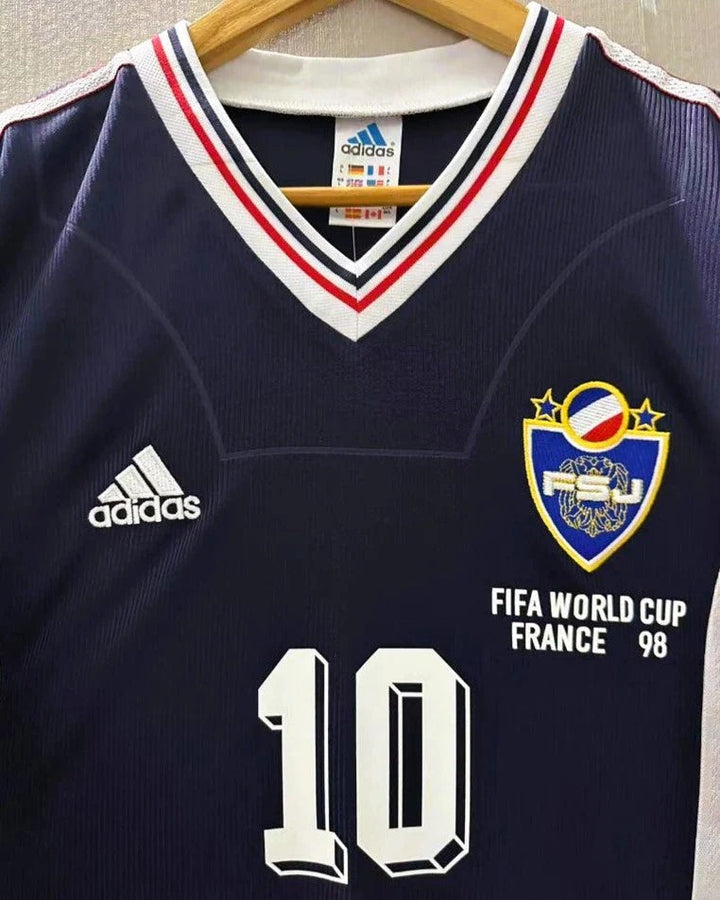 Camisa Retrô Iugoslávia 1998/99 Home - STOJKOVIC #10