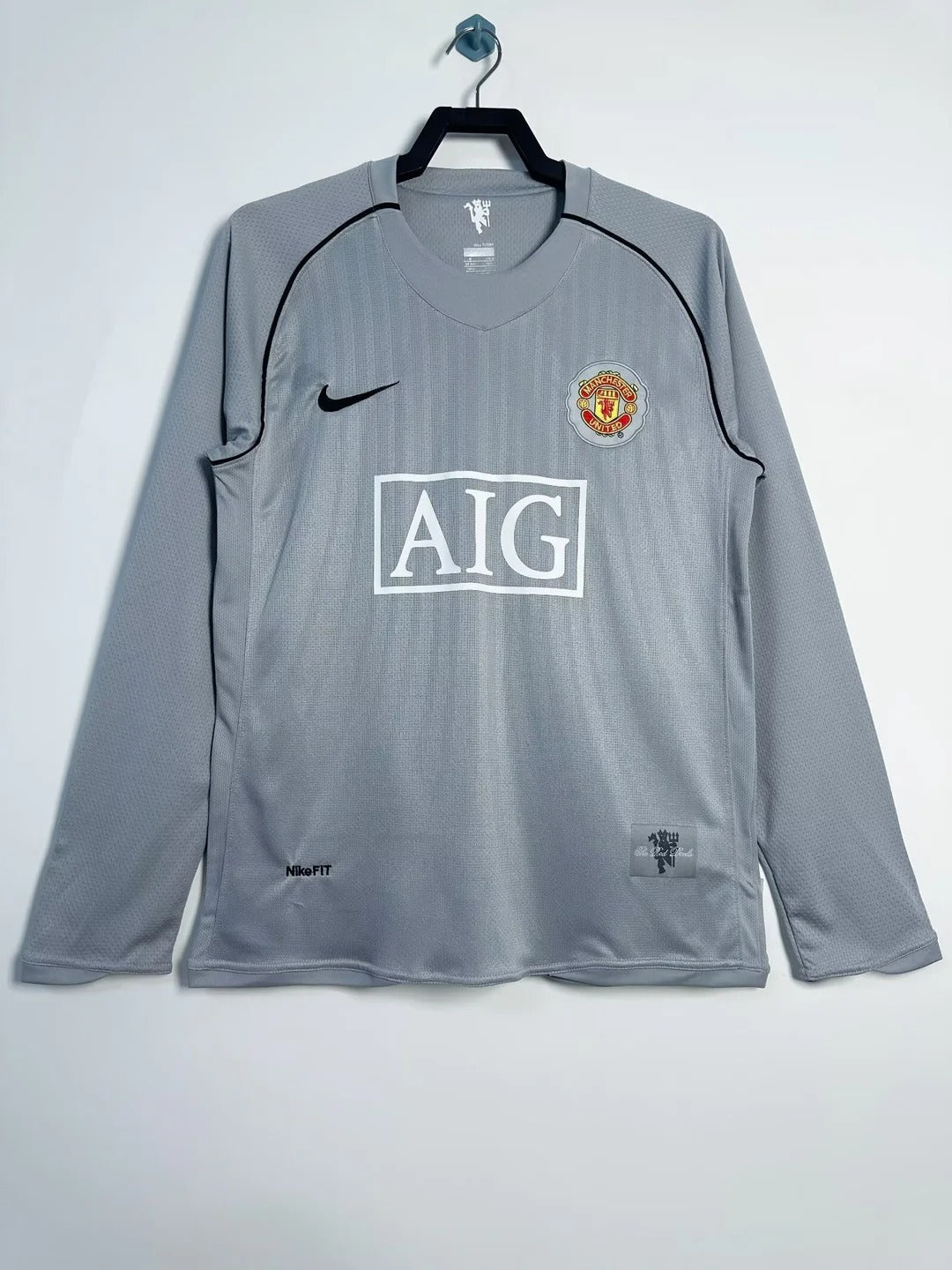 Camisa Retrô Manchester United 2007/08 Goleiro Fourth - Manga Longa