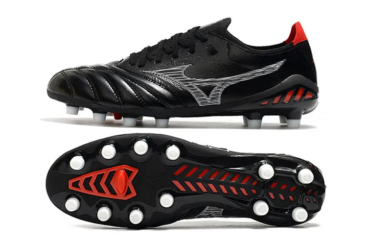 Chuteira Mizuno Morelia Neo III - Preta/Vermelha (Pronta Entrega)