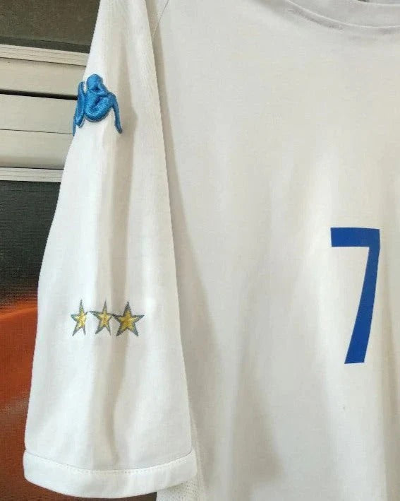 Camisa Retrô Itália 2002/03 Away - DEL PIERO #7 (+Patches)