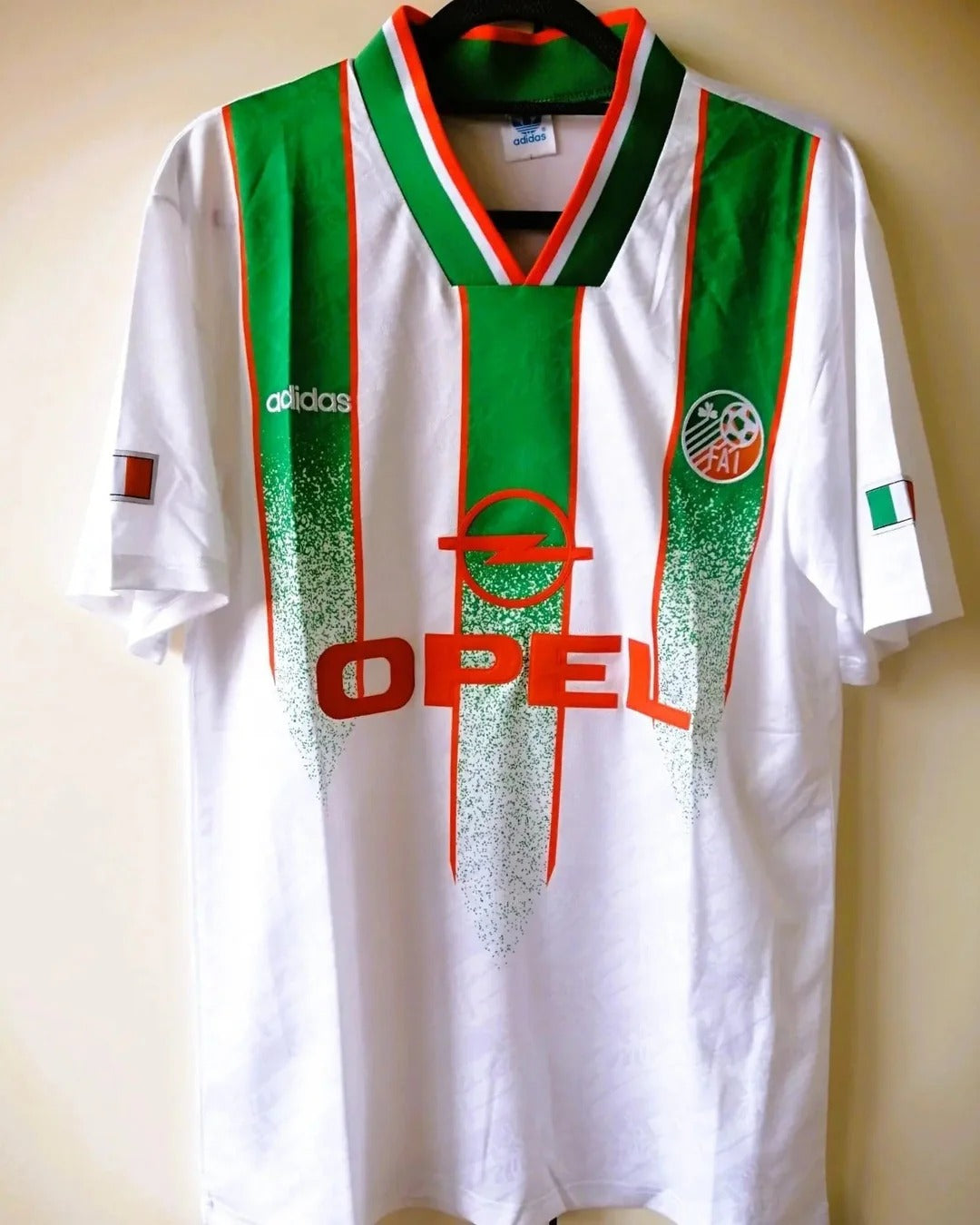 Camisa Retrô Irlanda 1994/95 Away - KEANE #6
