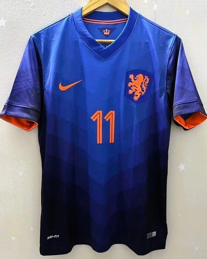 Camisa Retrô Holanda 2014/15 Away - ROBBEN #11