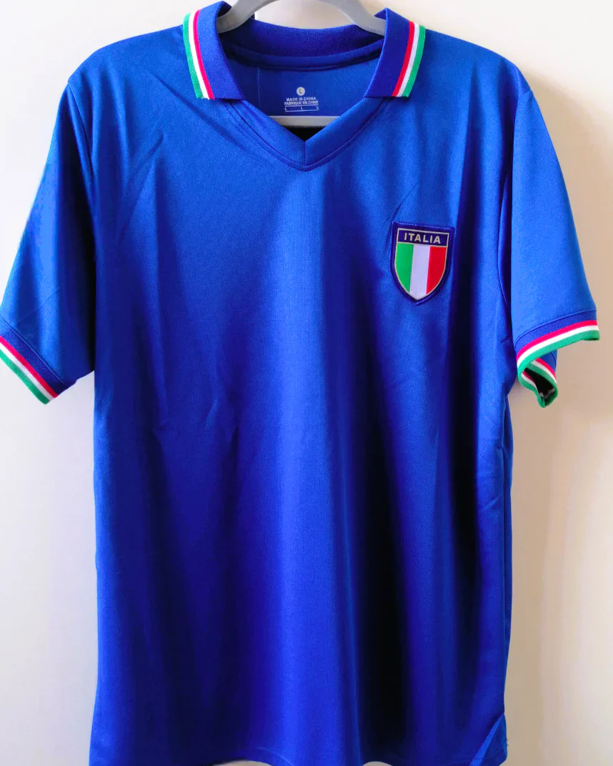 Camisa Retrô Itália 1982/83 Home - ROSSI #20