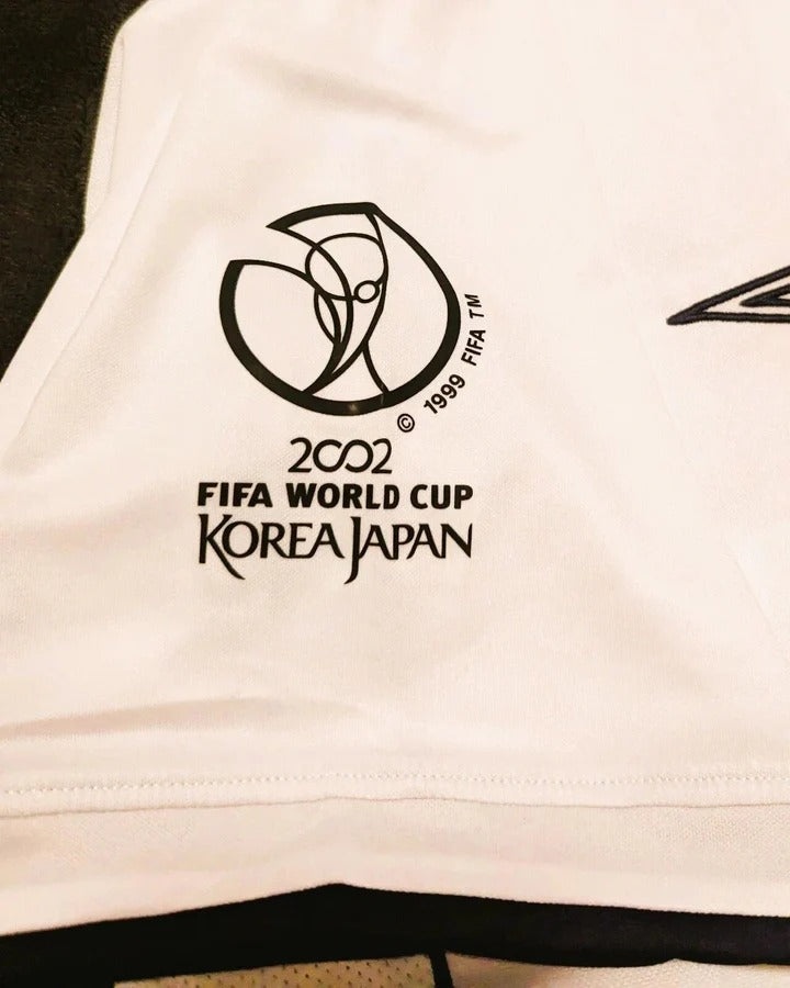 Camisa Retrô Inglaterra 2002/03 Home - BECKHAM #7 (+Patches)